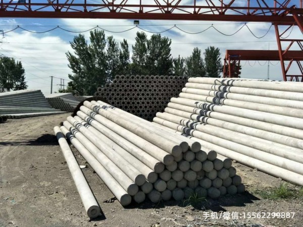 平顶山190*10米非预应力水泥电线杆